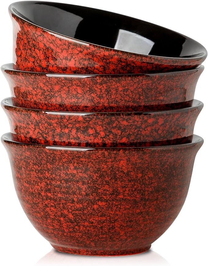 HASENSE Ceramic Soup Bowls, 40 Oz Serving Bowls Set of 4, Cereal Bowls by Hasense