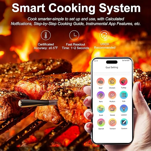 Wireless Meat Thermometer Digital - Image 4