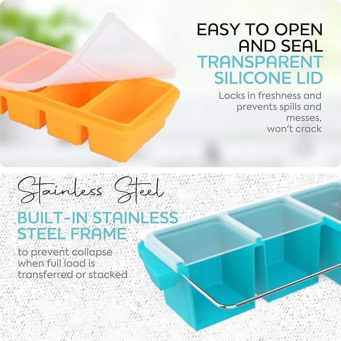 XOMOO Silicone Freezer Tray - Image 3