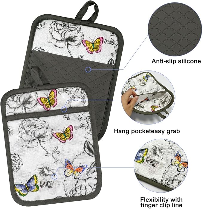 Alselo Oven Mitts and Pot Holders - Image 5