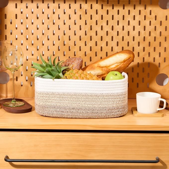 MiniArk Small Storage Baskets for Organizing | Closet Organizer Bins | Shelf - Image 5
