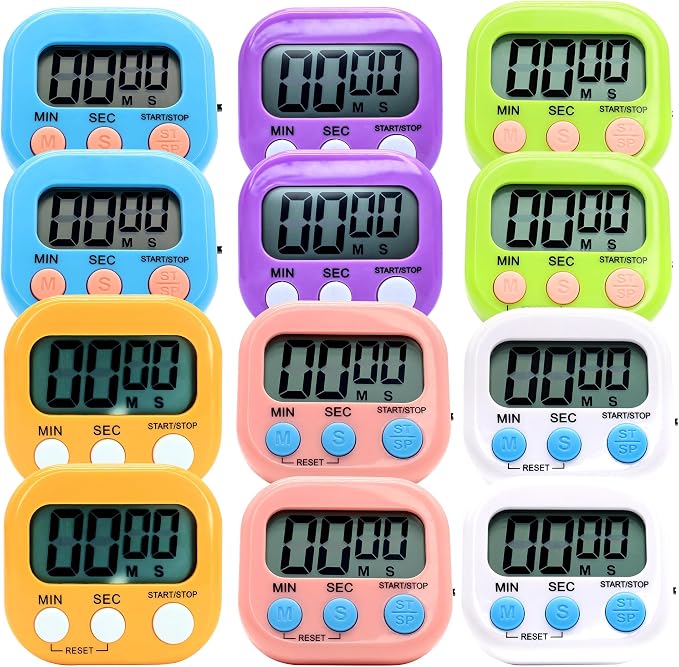 12 Pack Multi-Function Electronic Timer by Unknown