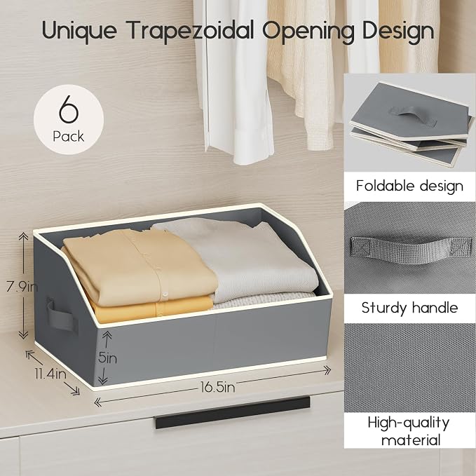 Homsorout Large Closet Organizers and Storage Bins - Image 2