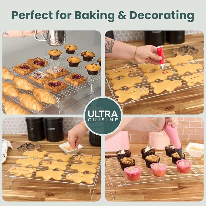 Ultra Cuisine Heavy Duty 3 Tiers Stackable - Image 6