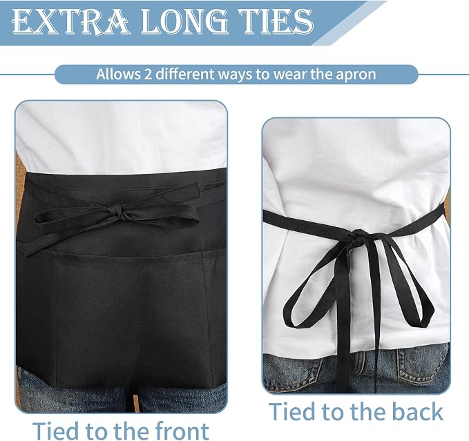 PEASUG Server Apron, Waitress Apron - Image 5