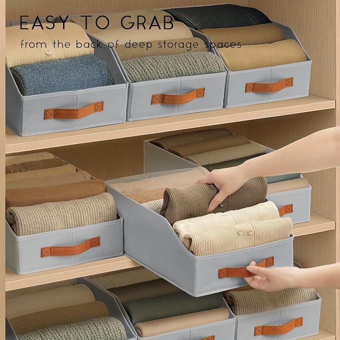 Homsorout Fabric Storage Bins for Organizing - Image 7