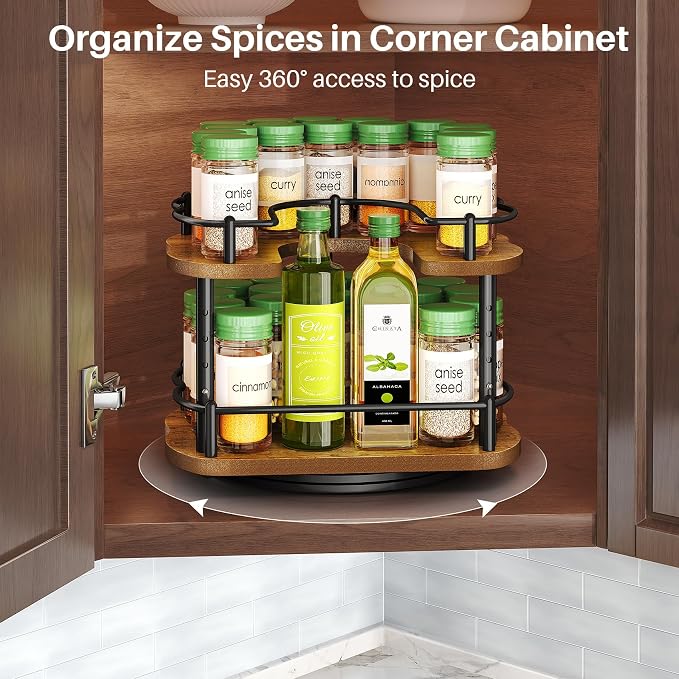 Spice Rack Organization for Cabinet - Image 4