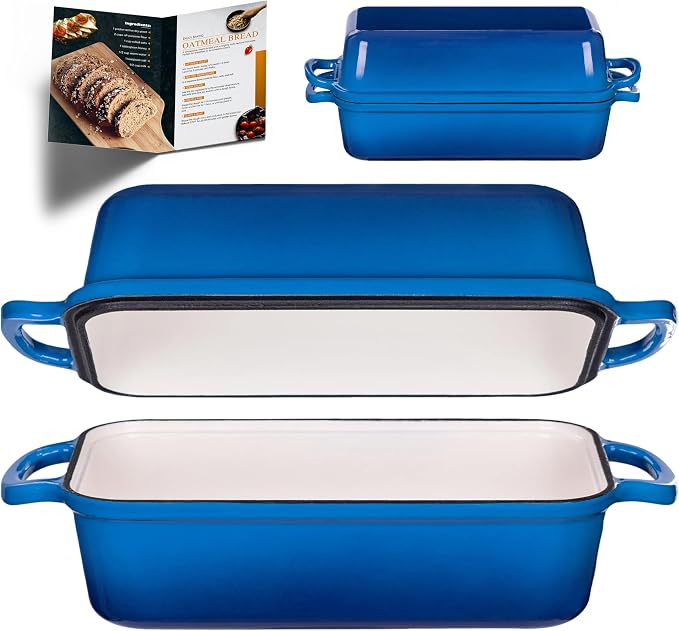 11x5 Inch Cast Iron Loaf Pan by Unknown