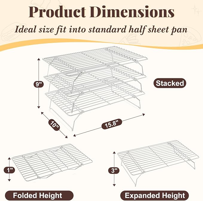 Cooling Racks for Cooking and Baking - Image 2