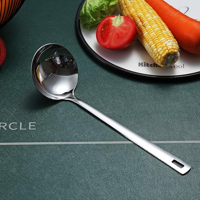 Stainless Steel Ladle, Berglander Soup Ladle, Cooking Ladle, Kitchen Ladle - Image 2