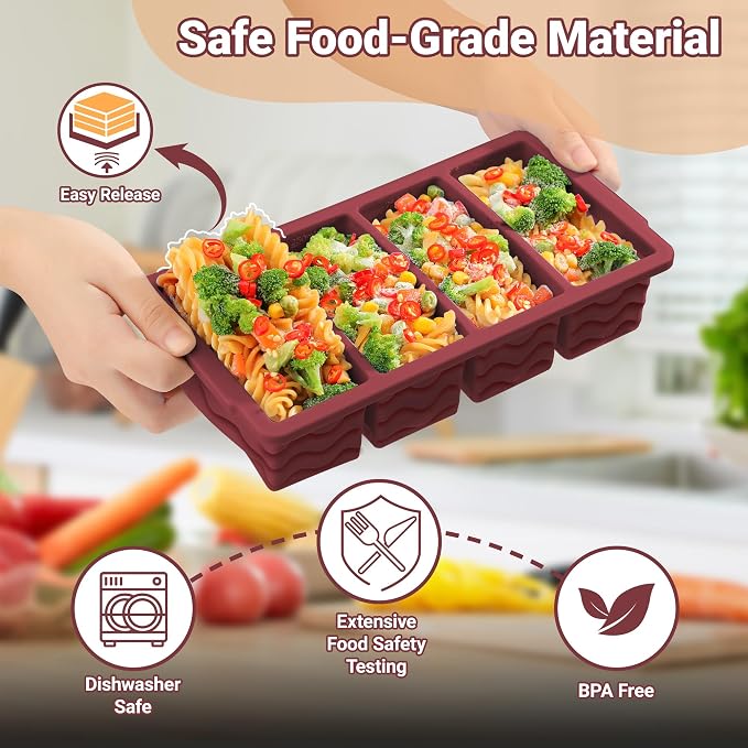 Doasuwish Silicone Freezer Tray - Image 3
