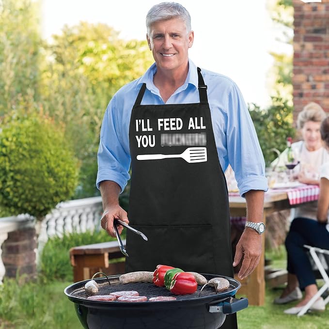 Xornis 100% Cotton Funny Apron - Image 7