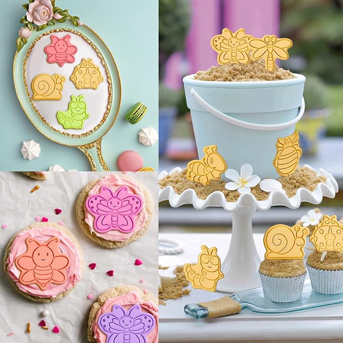 Insect Cookie Cutters Set, Cute Cookie Cutters - Image 2