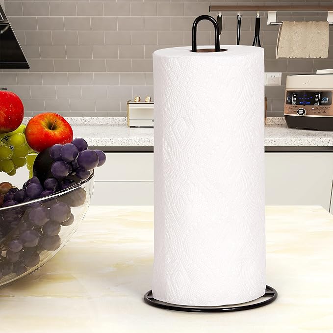 Paper Towel Holder Countertop, Kitchen Paper Towel Stand Holder - Image 3