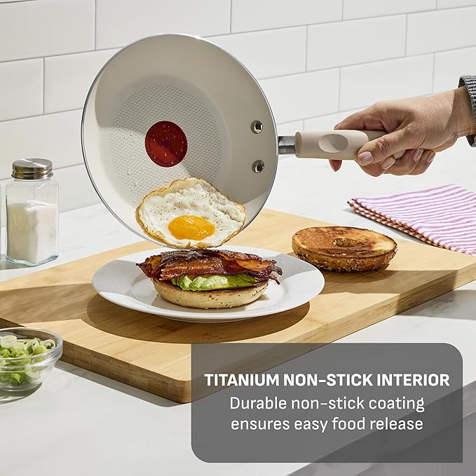 T-fal Signature Nonstick 12 Piece Cookware Set, Oven Safe Up to 350°F, - Image 3