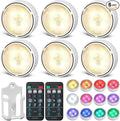 Cabinet Lights, Battery Operated LED Puck Lights by Unknown
