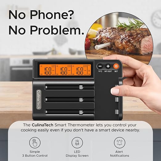 750ft Wireless Meat Thermometer Long Range - Image 4