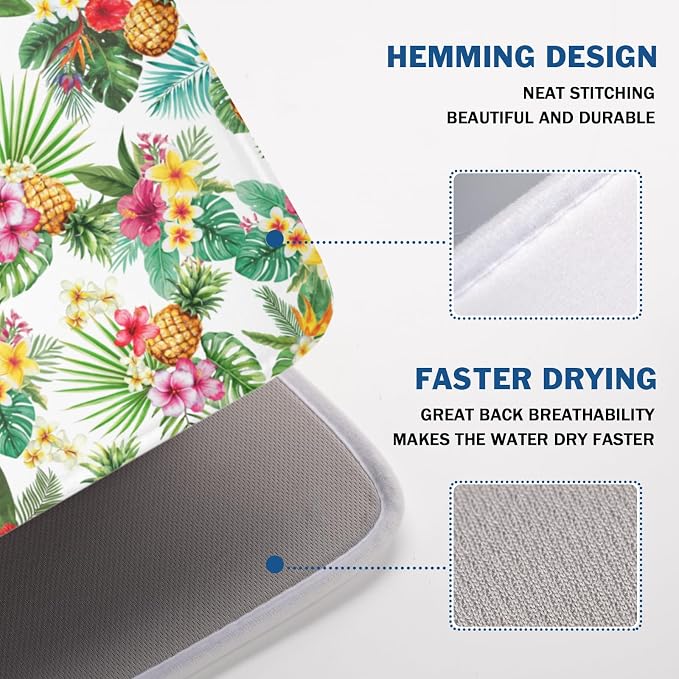 Summer Tropical Dish Drying Mat - Image 4