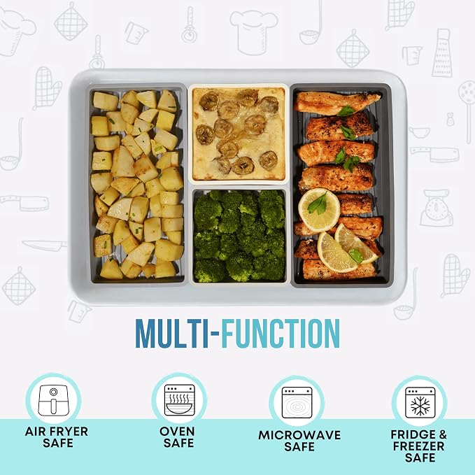 Sandunes Silicone Sheet Pan Dividers - Image 7