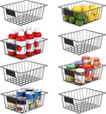 8 Pack Wire Storage Baskets for Organizing by VITEVER