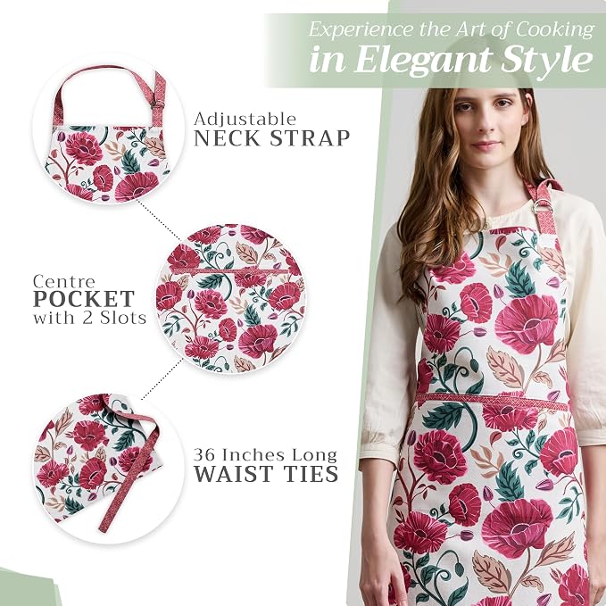 Maison d' Hermine 100% Cotton Apron - Image 5