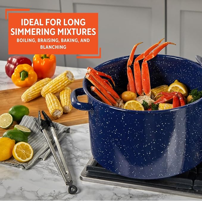 IMUSA USA Enamel Steamer Pot - Image 8