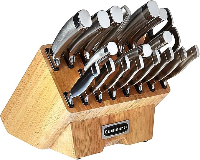 Cuisinart C77SS-19P Normandy 19 Piece Cutlery Block Set, Stainless Steel by Cuisinart