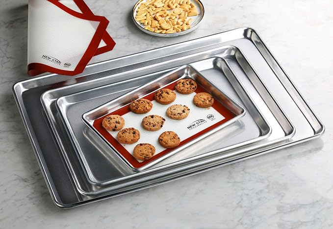 New Star Foodservice Commercial-Grade 18-Gauge Aluminum Sheet Pan/Bun Pan) - Image 8