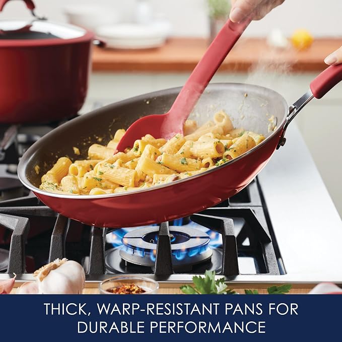 Rachael Ray Cook + Create Nonstick Frying Pan/Skillet, 12.5 Inch - Image 7