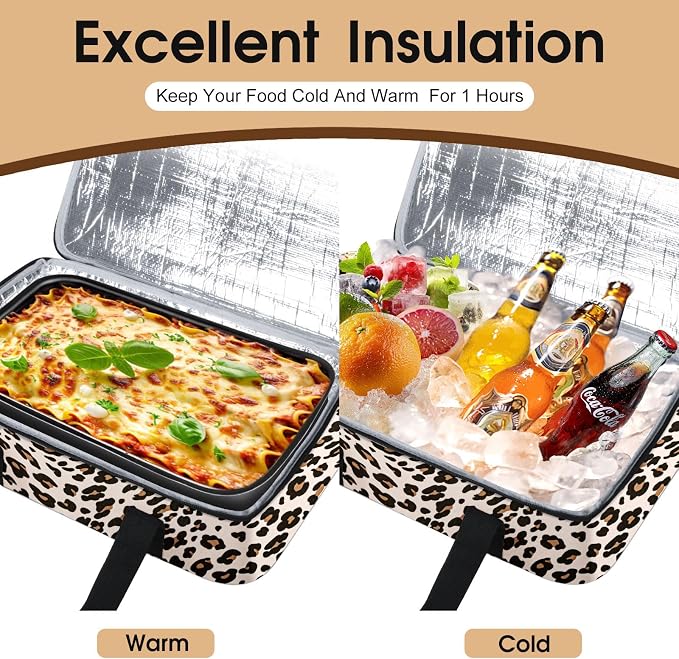 Insulated Casserole Carrier, Portable Casserole Carrier - Image 4