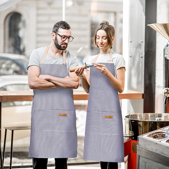 BeLuyi 2 Pack Adjustable Bib Apron - Image 5