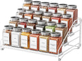 BOIVSHI Tiered Spice Rack, 4 Tier Spice Shelf Organizer by BOIVSHI