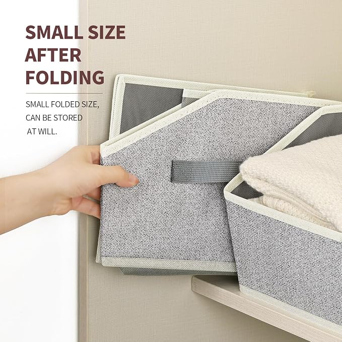 Homsorout Closet Organizers Bins 6 Packs - Image 6