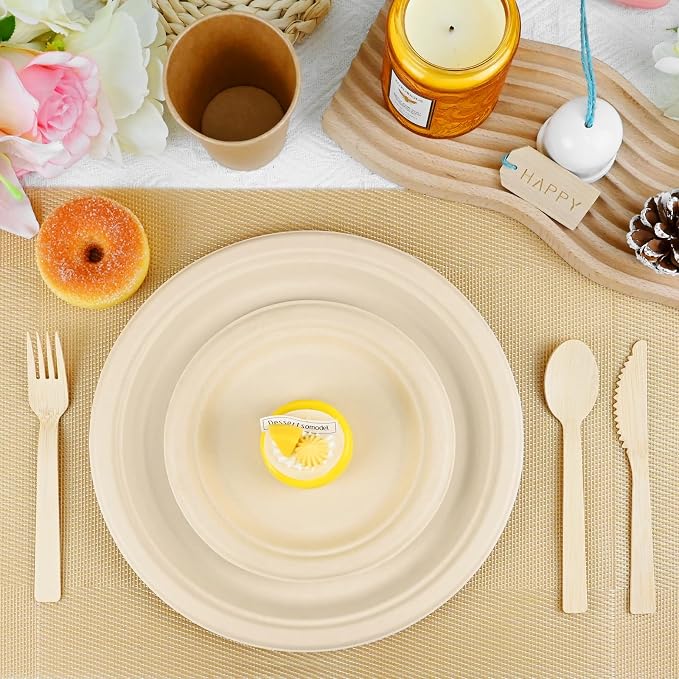 Compostable Disposable Dinnerware Set - Image 5