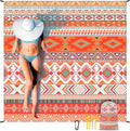HIHOHO Beach Blanket Waterproof Sandproof Extra Large Beach Mat 79" X by HIHOHO
