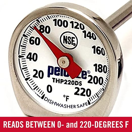 Rubbermaid Commercial Products Food/Meat Instant Read Thermometer, Pocket Size - Image 2