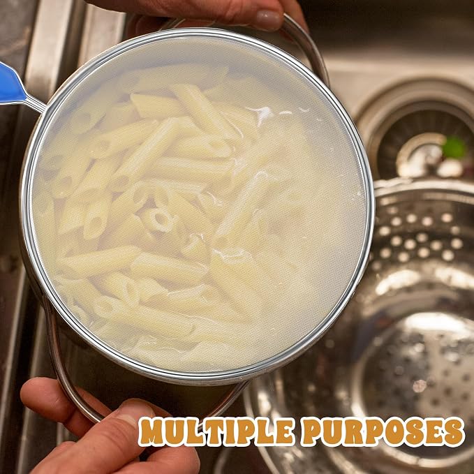 1PCS Splatter Screen for Frying Pan, 8Inch Stainless Steel Splatter Guard for - Image 6