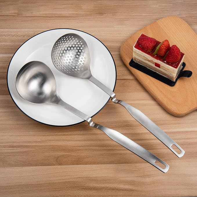IMEEA Hot Pot Ladle Set Slotted Spoons - Image 9