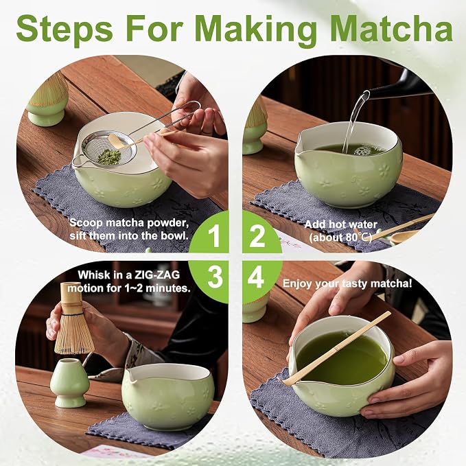 Clay&Fire Matcha Whisk Set, Gifts - Image 3