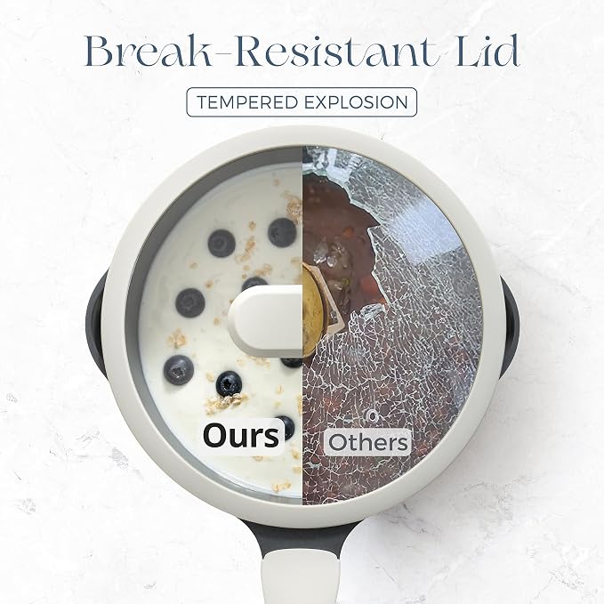 PRICUSIS Ceramic Nonstick Saucepan - Image 5