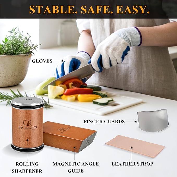GR Kraft Rolling Knife Sharpener Kit - Image 2