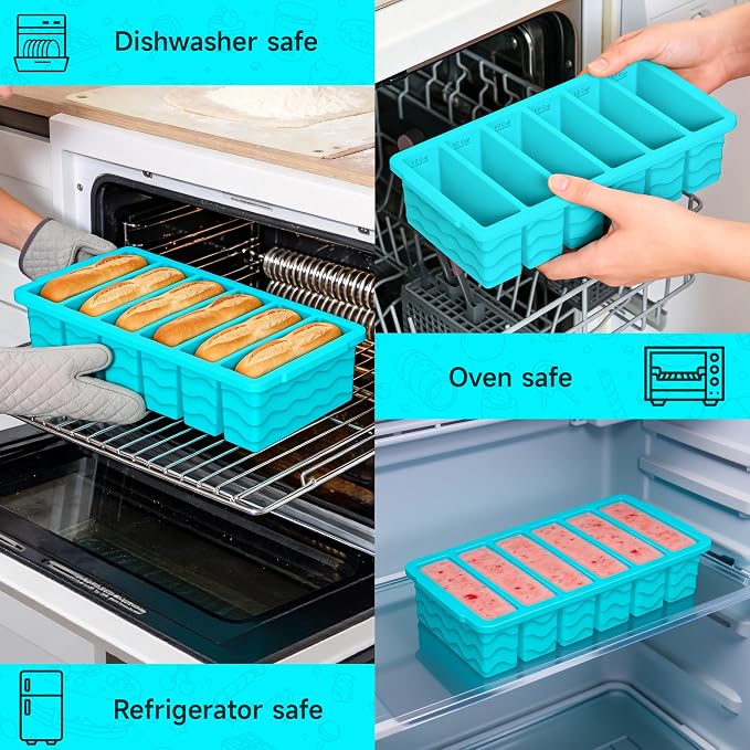 3-Pack Silicone Freezer Trays - Image 5