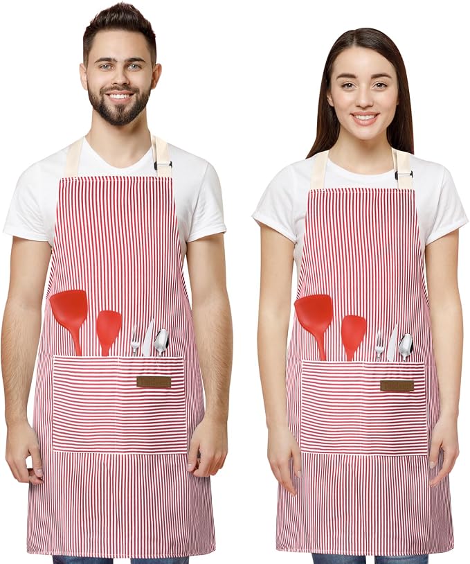 Taidven 2 Pack Apron by TaidvenApron