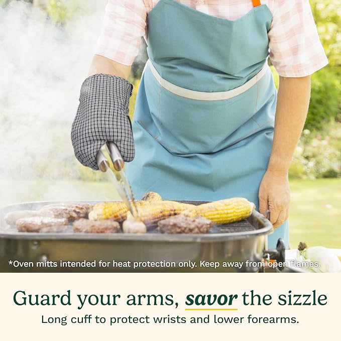 Cuisinart Heritage Kitchen Oven Mitts – Heat-Resistant Kitchen Mitts - Image 4