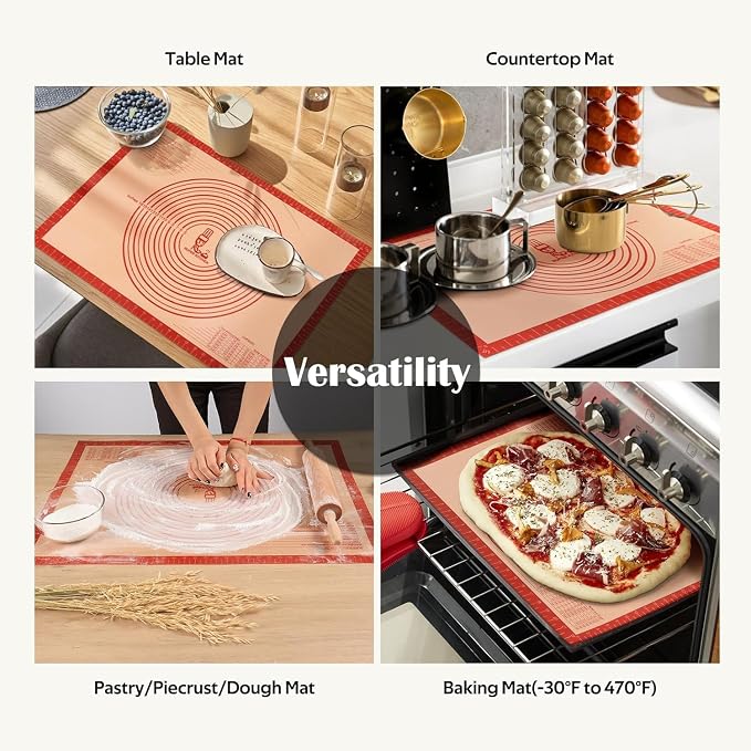 Non-slip Silicone Pastry Mat Extra Large - Image 8