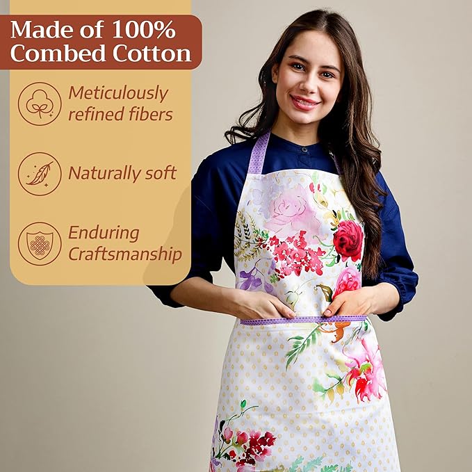 Maison d' Hermine 100% Cotton Apron - Image 4