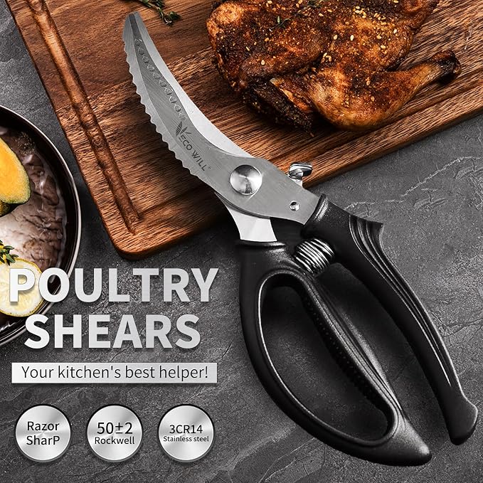 Heavy Duty Kitchen Poultry Shears - Image 2