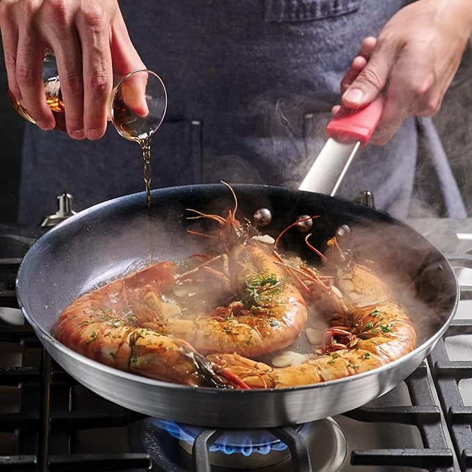 Tramontina Professional 12-Inch Ceramic Non Stick Large Frying Pan, Heavy-Gauge - Image 2