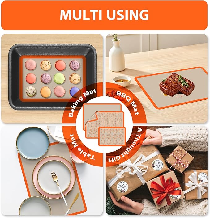 Macaron Silicone Baking Mats - Image 6