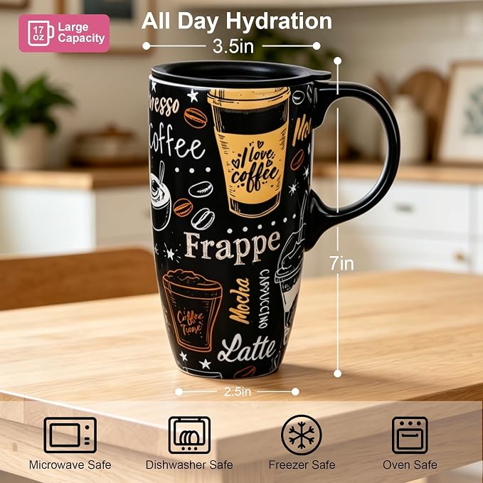 Topadorn Ceramic Travel Mug - Image 4